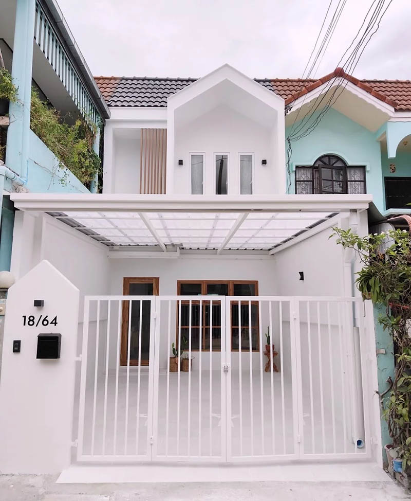 Nhà phố 2 tầng hiện đại