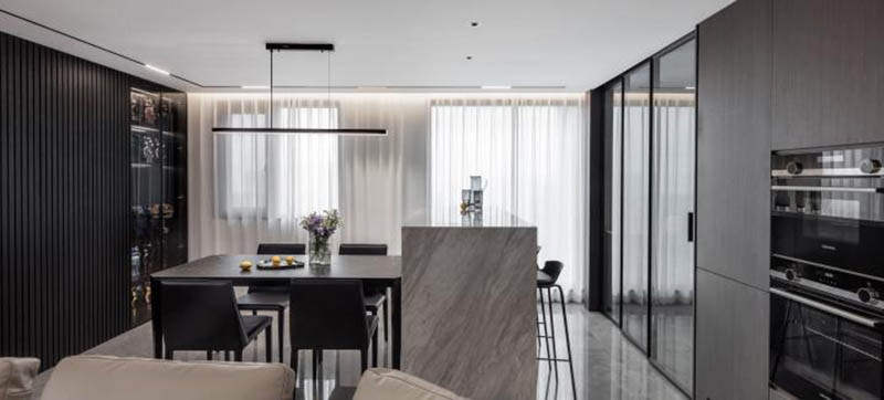 Thiết kế ánh sáng nội thất phòng ăn nhà phố