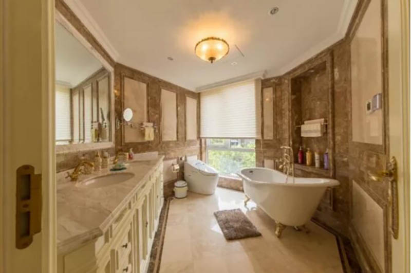 Thiết kế ánh sáng nội thất phòng tắm  nhà phố