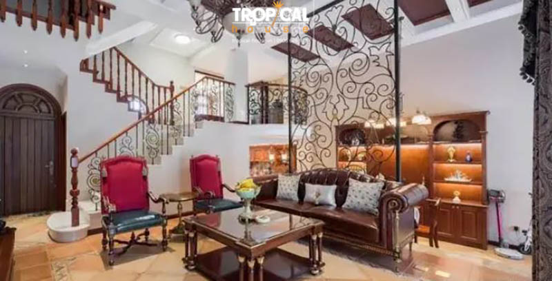 Nhà phố tân cổ điển 3 tầng diện tích 280m2