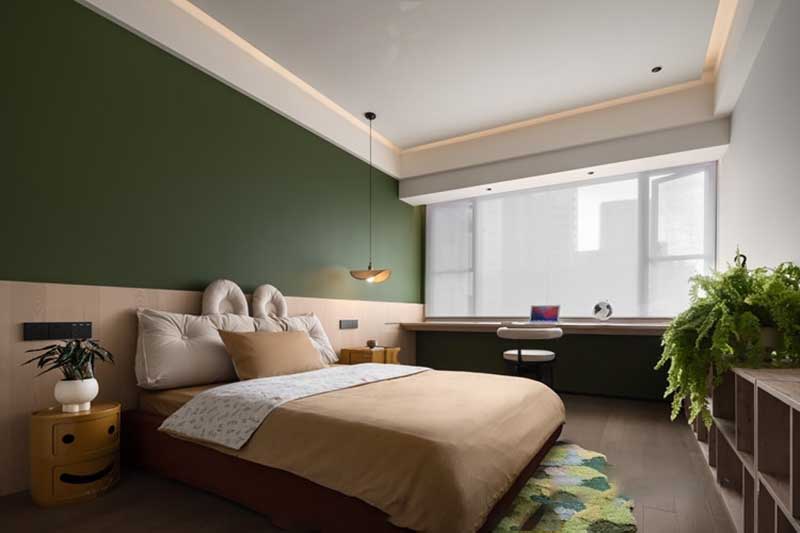 Mẫu nhà phố phong cách Indochine 3 tầng diện tích 150m2