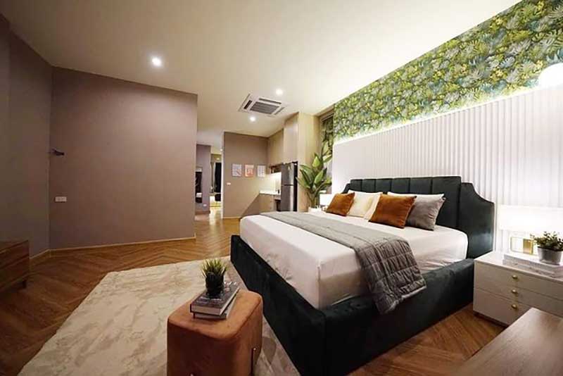 Mẫu nhà phố phong cách Indochine diện tích nhỏ 100m2
