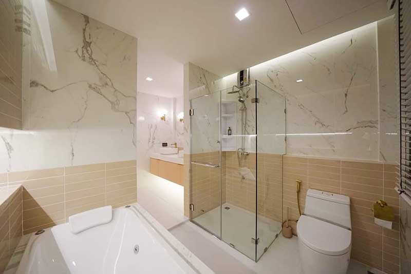 Mẫu nhà phố phong cách Indochine diện tích nhỏ 100m2
