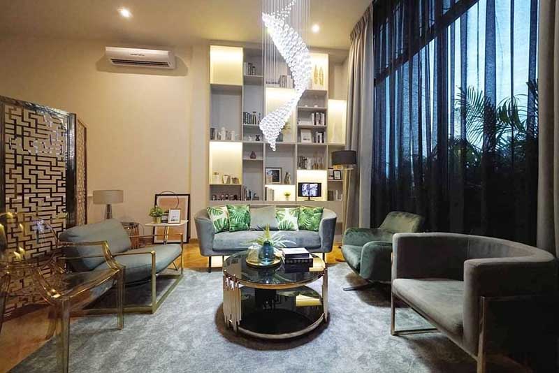 Mẫu nhà phố phong cách Indochine diện tích nhỏ 100m2